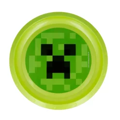 Minecraft TNT műanyag lapostányér