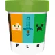 Minecraft Crafters csúszásmentes micro műanyag pohár 260 ml