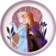 Disney Jégvarázs Journey csúszásmentes micro lapostányér