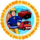 Sam a tűzoltó Rescue Mission micro lapostányér 22 cm