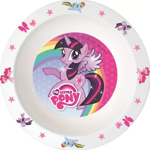 Én kicsi pónim Pink micro mélytányér 16 cm