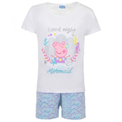 Peppa malac Good Night Mermaid gyerek rövid pizsama 4 év / 104 cm