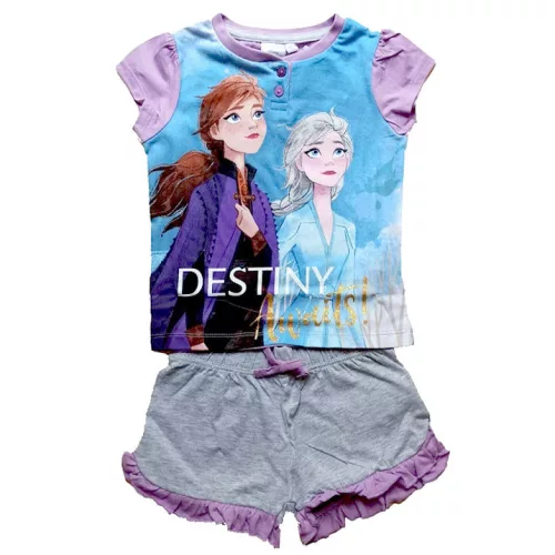 Disney Jégvarázs Destiny gyerek rövid pizsama Díszdobozban 6 év / 116 cm