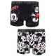 Disney Mickey Black férfi boxeralsó 2 darab/csomag M