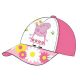 Peppa malac Flower Pink gyerek baseball sapka 52 cm