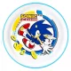 Sonic a sündisznó Rings csúszásmentes micro lapostányér