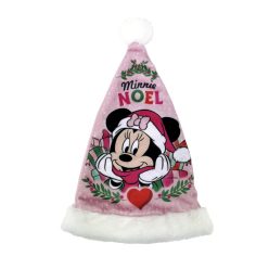 Disney Minnie Noel mikulás sapka 37 cm