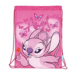   Disney Lilo és Stitch, A csillagkutya Pink Angel sporttáska, tornazsák 44 cm