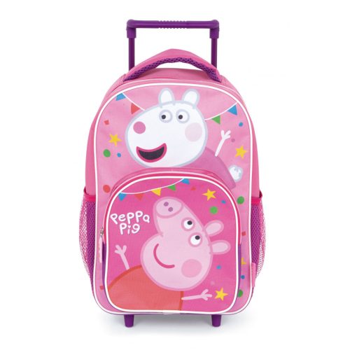 Peppa malac Party gurulós ovis hátizsák, táska 36 cm