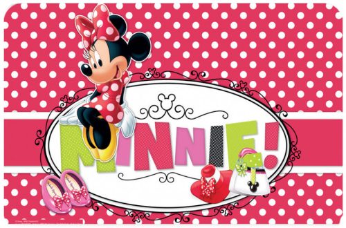 Disney Minnie tányéralátét 43x28 cm