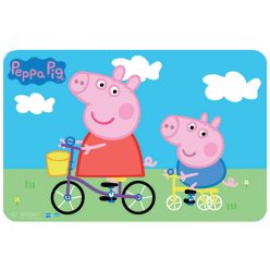 Peppa malac Bicycle tányéralátét 43x28 cm