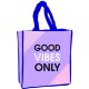 Good Vibes Only shopping bag 34 cm