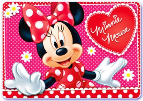 Disney Minnie Flowers tányéralátét 43x28 cm