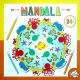 Színes Mandala Ocean színező 24 oldal