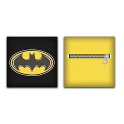   Batman Symbol párna, díszpárna levehető huzattal 35x35 cm Velúr