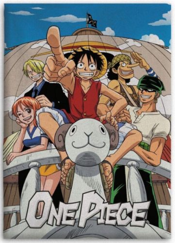 One Piece The Going Merry coral fleece takaró 110x150cm