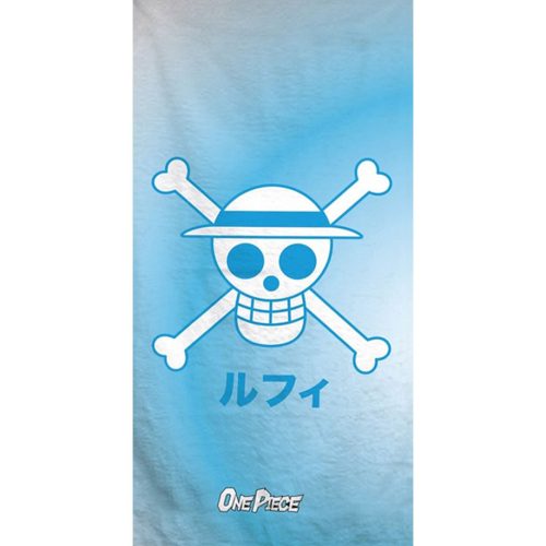 One Piece Skull fürdőlepedő, strand törölköző 70x140cm
