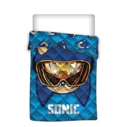   Sonic a sündisznó Glasses steppelt ágytakaró, paplan 140x200cm