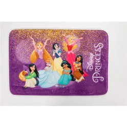   Disney Hercegnők Party lábtörlő, fürdőszobai kilépő 40x60 cm
