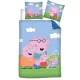 Peppa malac New Member ágyneműhuzat 140×200cm, 65×65 cm