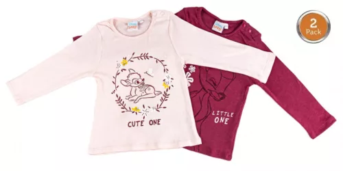 Disney Bambi Cute One baba póló, felső 2 db-os 86/92 cm