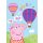 Peppa Malac Hot Air Balloon polár takaró 100x140cm