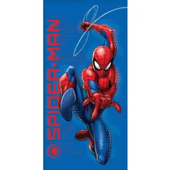   Pókember Jump fürdőlepedő, strand törölköző 70x140 cm