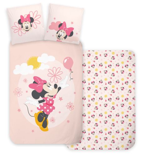Disney Minnie Fly gyerek, ovis ágyneműhuzat 100×135 cm, 40×60 cm