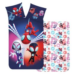   Pókember Spidey Dark gyerek, ovis ágyneműhuzat 100×135 cm, 40×60 cm