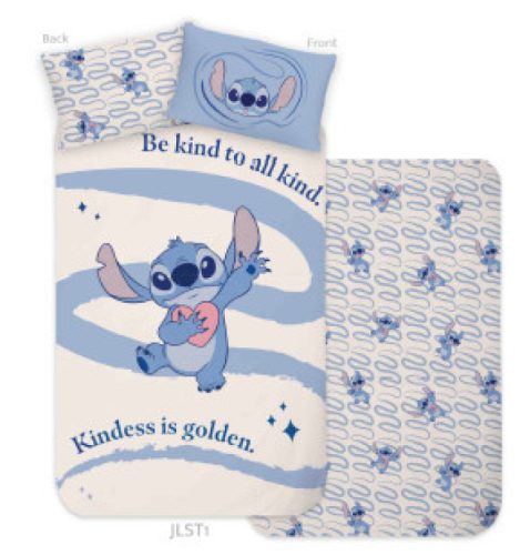 Disney Lilo és Stitch, A csillagkutya Kindness gyerek, ovis ágyneműhuzat 100×135 cm, 40×60 cm
