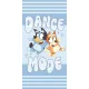 Bluey Dance Mode fürdőlepedő, strand törölköző 70x140cm