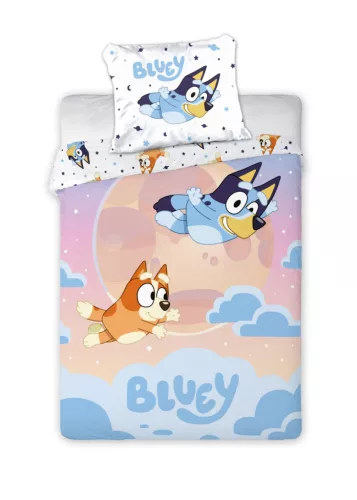 Bluey Dream Flight ágyneműhuzat 140×200cm, 70x90 cm
