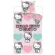 Hello Kitty Club gyerek, ovis ágyneműhuzat 100×135 cm, 40×60 cm