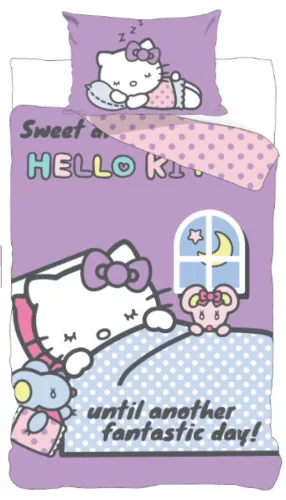 Hello Kitty Another Day ágyneműhuzat 140×200cm, 70×90 cm