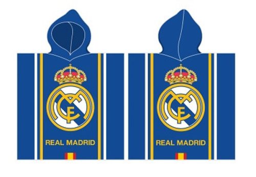 Real Madrid Galácticos strand törölköző poncsó 55x110 cm