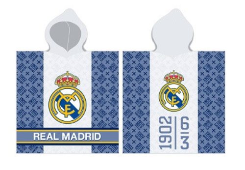 Real Madrid Legend strand törölköző poncsó 60x120 cm