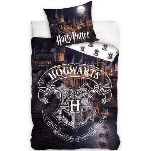 Harry Potter ágyneműhuzat Castle Night 140×200cm, 70×90 cm