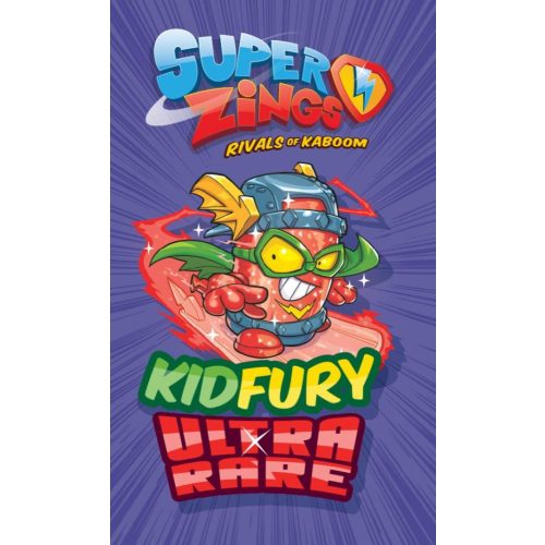 SuperZings Kid Fury Kéztörlő arctörlő, törölköző 30x50cm