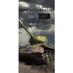   Tank Special Operation fürdőlepedő, strand törölköző 70x140cm
