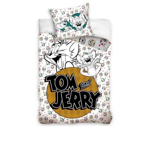 Tom és Jerry White ágyneműhuzat 140×200cm, 70x90 cm