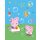 Peppa malac Bubbles coral fleece polár takaró 130x170cm