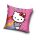 Hello Kitty Rainbow párna, díszpárna 40x40 cm Velúr