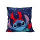 Disney Lilo és Stitch, A csillagkutya Antler Karácsony párnahuzat 40x40 cm Velúr