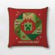 Minecraft Creeper Holiday Karácsony párnahuzat 40x40 cm Velúr