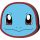 Pokémon Squirtle formapárna, díszpárna 40 cm