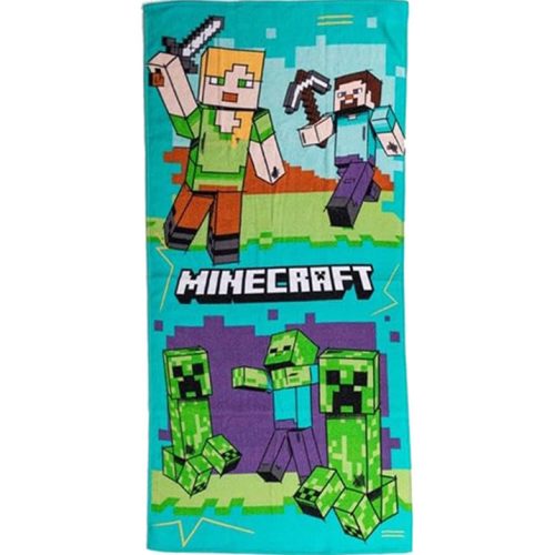 Minecraft Battle fürdőlepedő, strand törölköző 70x140cm