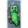 Minecraft Metro Art Creeper fürdőlepedő, strand törölköző 70x140cm