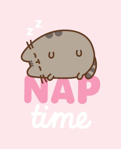 Pusheen Nap Time flanel polár takaró 130x160cm