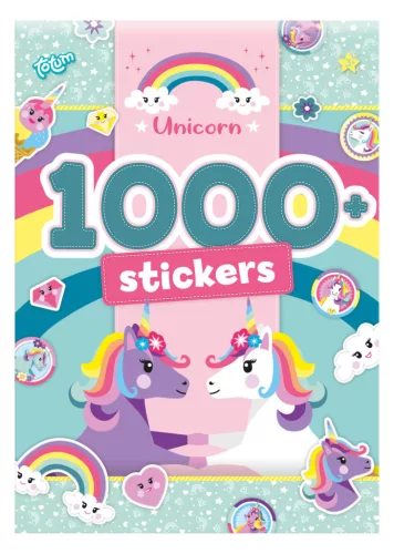 Unikornis Rainbow matricás album 1000 db-os