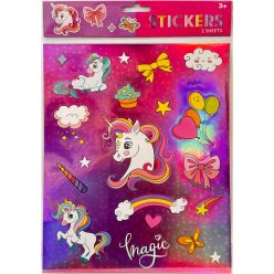 Unikornis Magic hologrammos matrica
